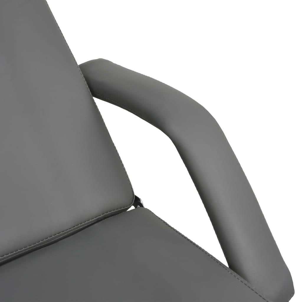massagebord 180x62x(86,5-118) cm grå