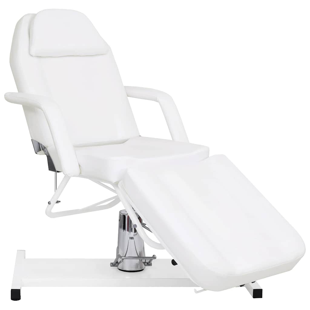 massagebord 180x62x(87-112) cm hvid