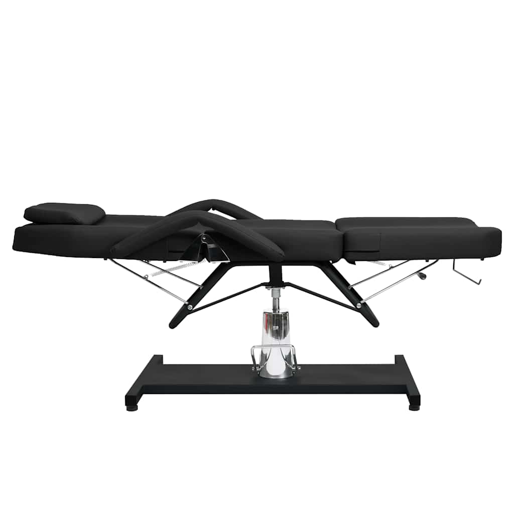 massagebord 180x62(87-112) cm sort