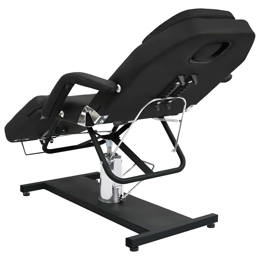 massagebord 180x62(87-112) cm sort