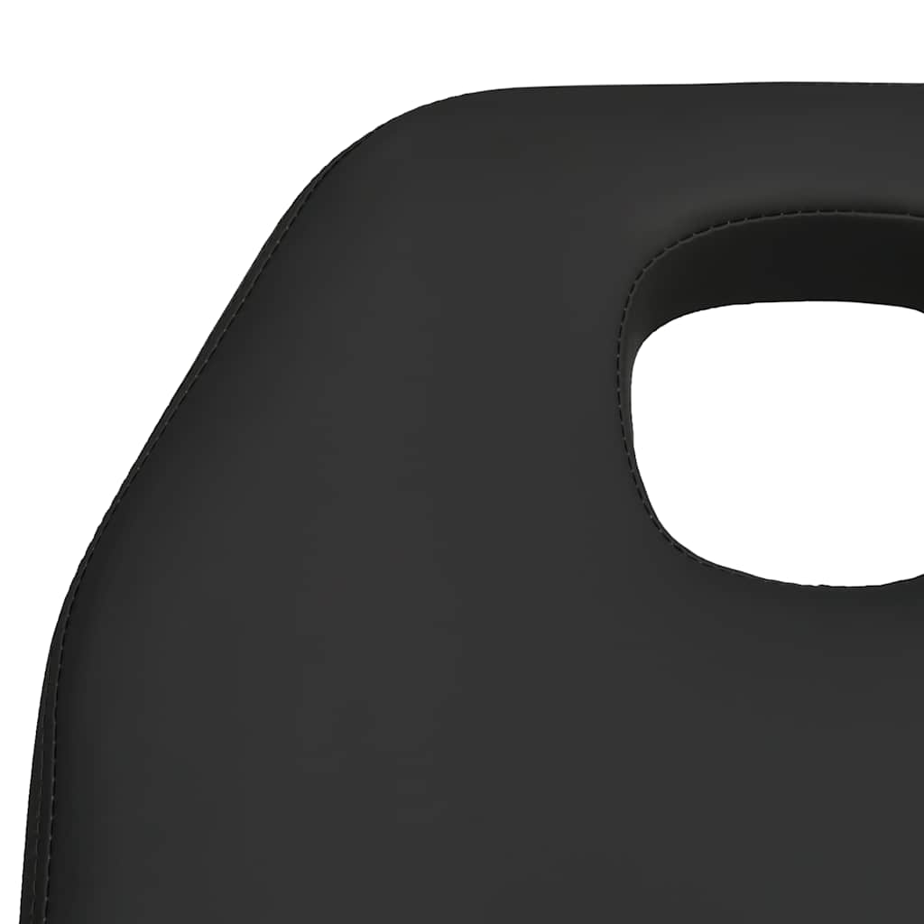 massagebord 180x62(87-112) cm sort