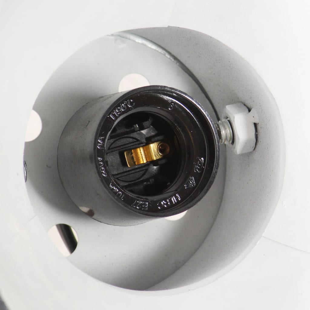 industrielle væg-/loftlamper 2 stk. 20x25 cm E27 mat sort