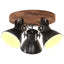 industriel loftlampe 25 W 42x27 cm E27 mat sort