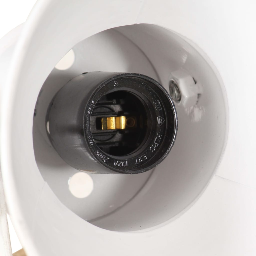 industriel loftlampe 25 W 42x27 cm E27 hvid