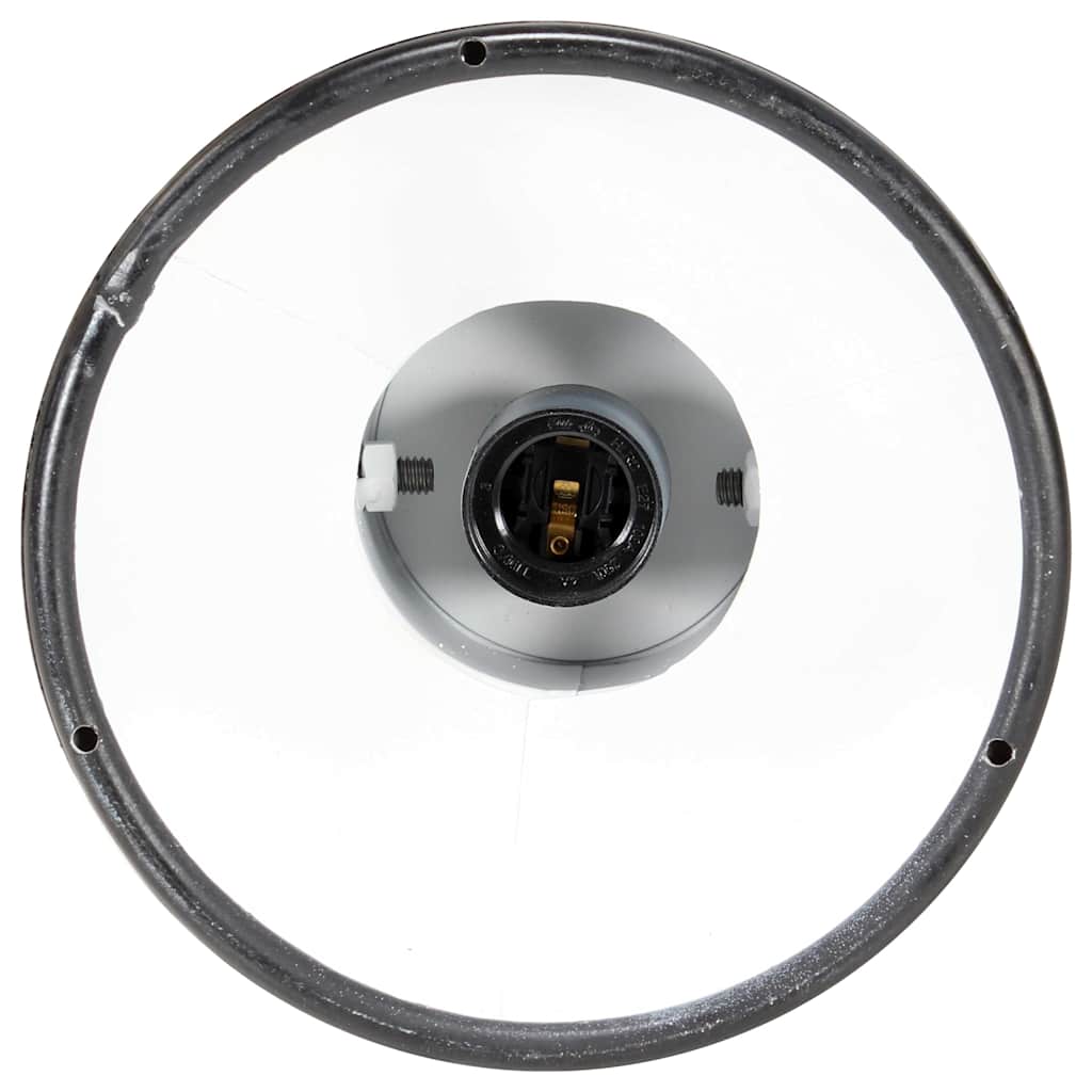 industriel loftlampe E27 mangotræ sort