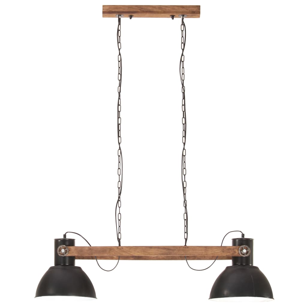 industriel hængelampe 25 W 109 cm E27 mat sort