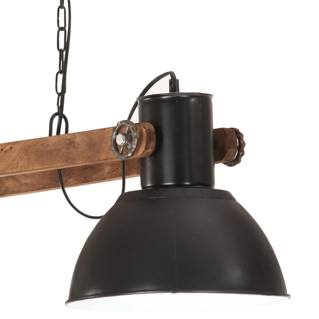 industriel hængelampe 25 W 109 cm E27 mat sort