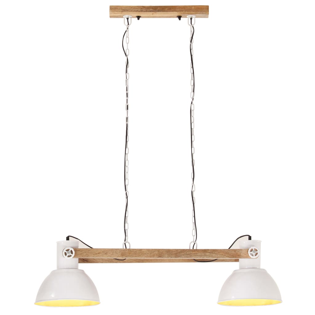 industriel hængelampe 25 W 109 cm E27 hvid
