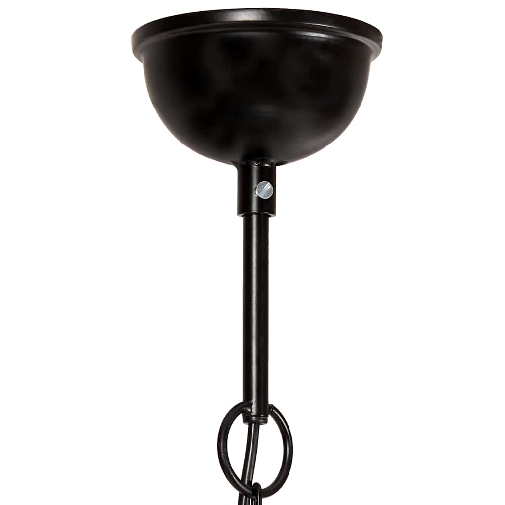 industriel hængelampe 25 W rund 40 cm E27 mat sort