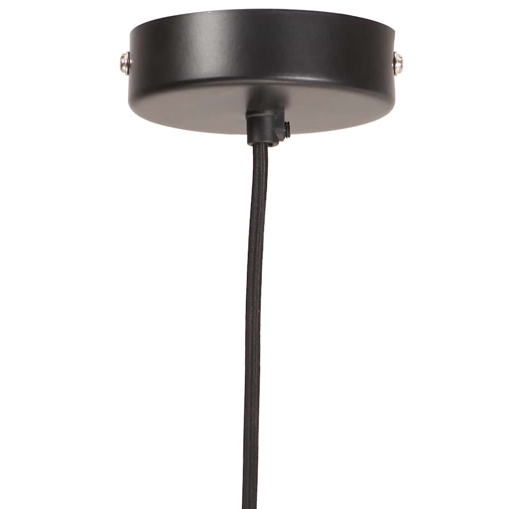industriel hængelampe 25 W rund 19 cm E27 mat sort