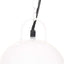 industriel hængelampe 25 W rund 32 cm E27 hvid