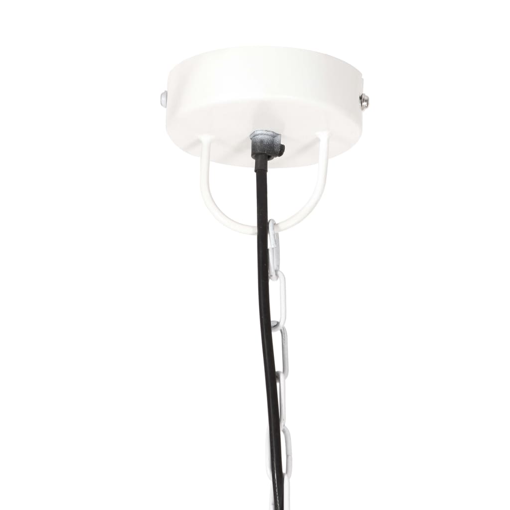 hængelampe 25 W rund 48 cm E27 hvid