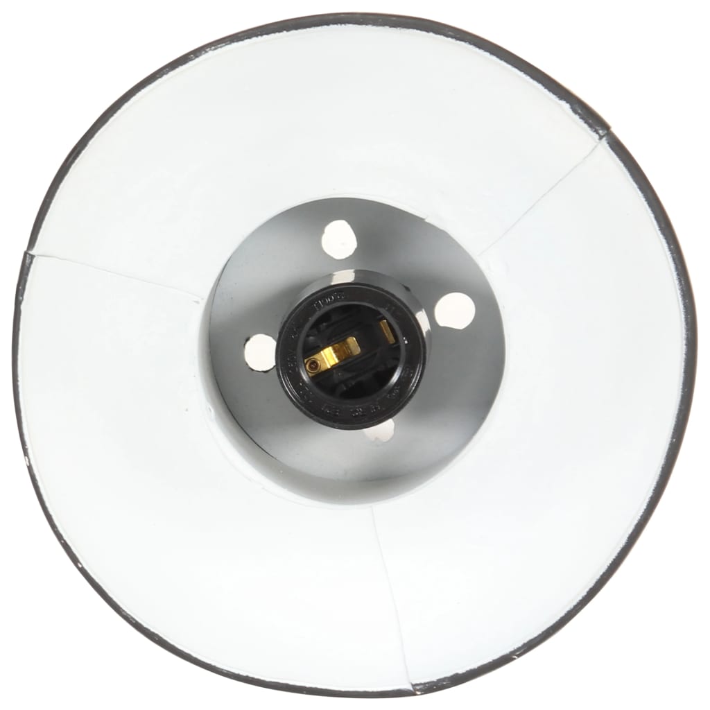 hængelampe 25 W rund 17 cm E27 sort