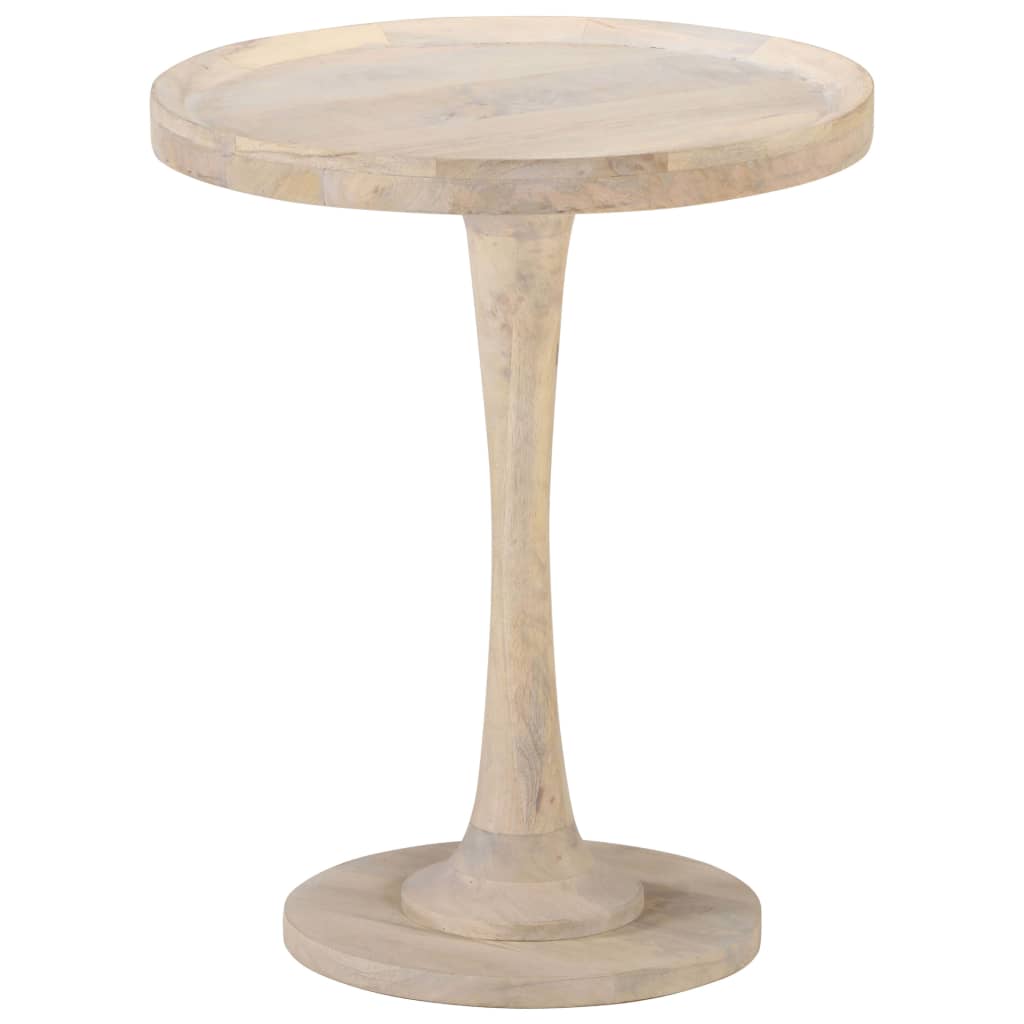 sidebord Ø60x75 cm massivt mangotræ