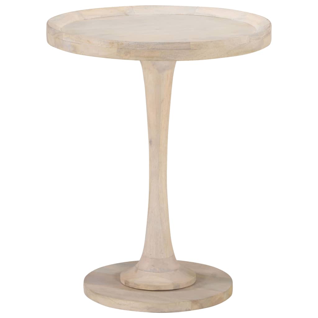 sidebord Ø60x75 cm massivt mangotræ