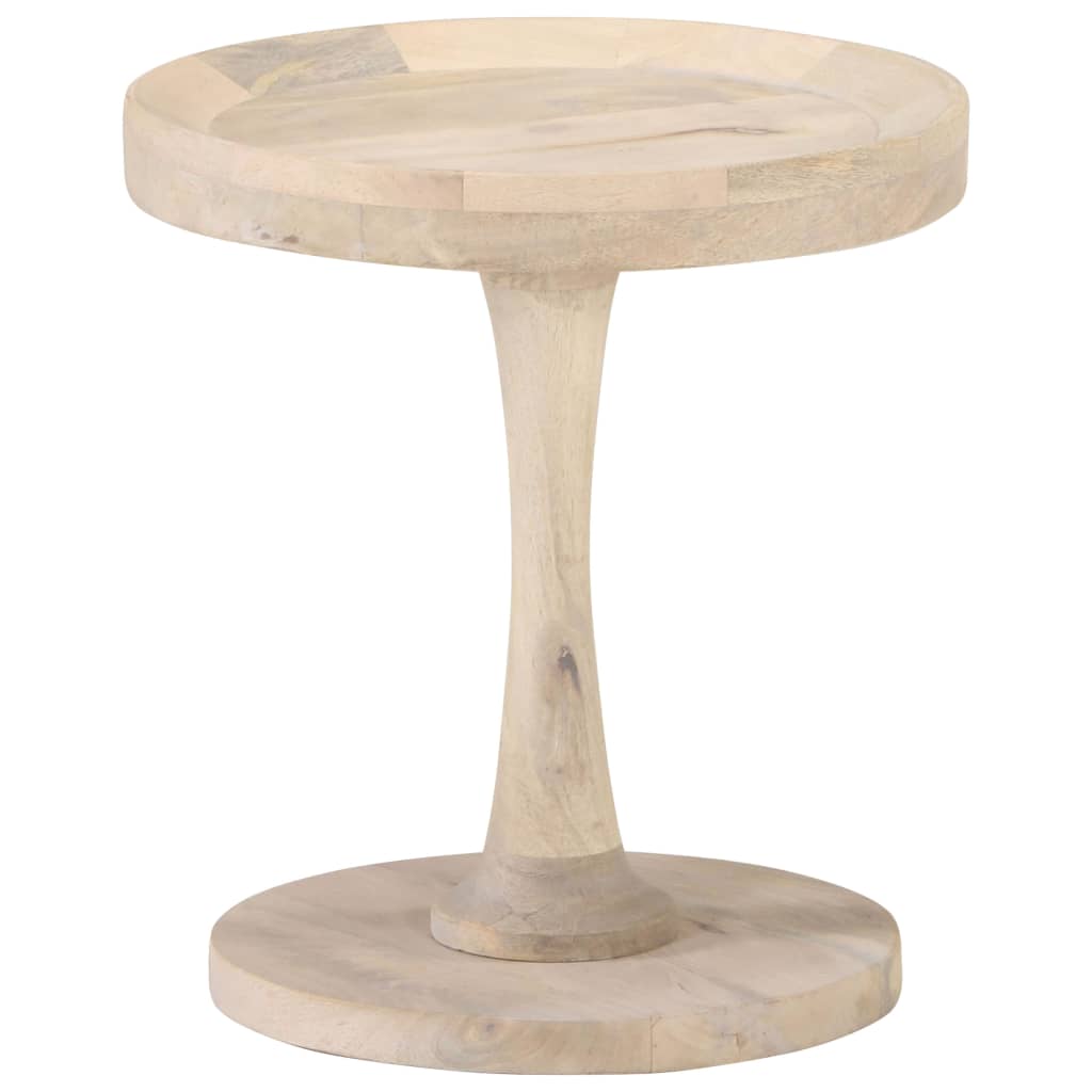 sidebord Ø40x45 cm massivt mangotræ