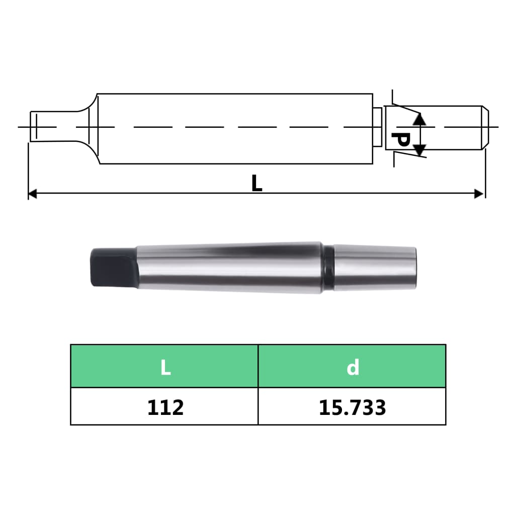 borepatron m. quick release-funktion MT2-B16 13 mm spændeområde 1-13B16