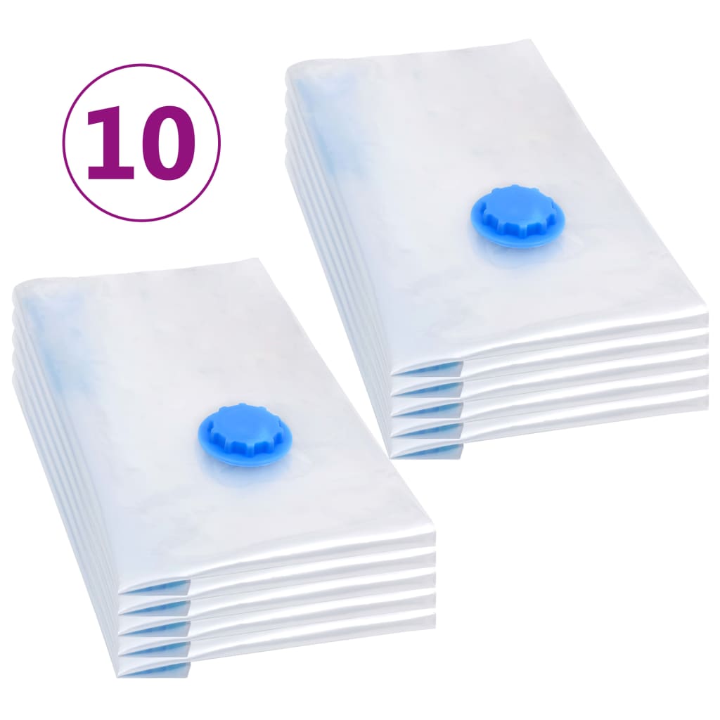 vakuumposer til opbevaring af tøj 60x40 cm 10 stk.
