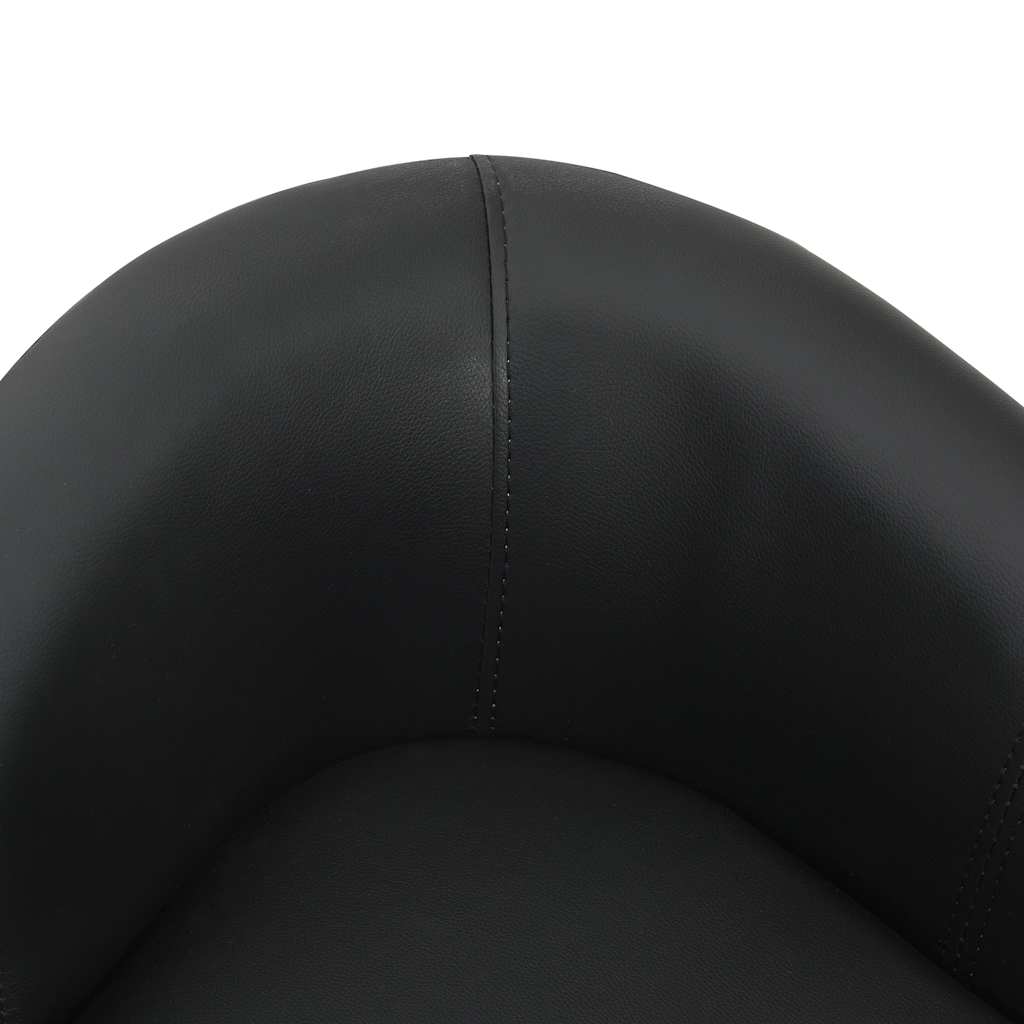 hundesofa 67x41x39 cm kunstlæder sort