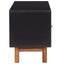 tv-skab 100x35x45 cm massivt akacietræ og MDF