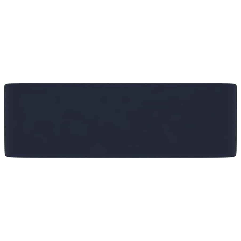 luksushåndvask 41x30x12 cm keramik mat mørkeblå
