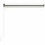markise m. LED-lys 300x250 cm manuel betjening cremefarvet