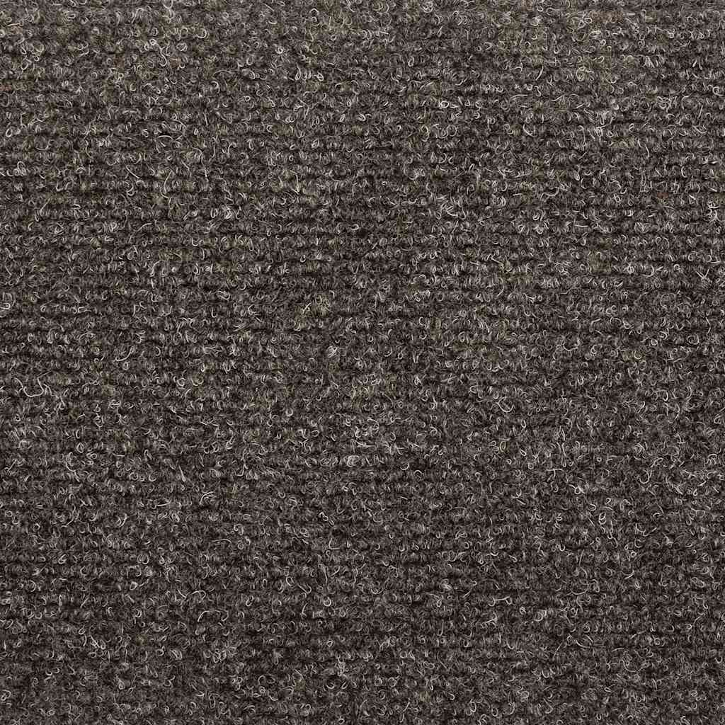 trappemåtter selvklæbende 15 stk. 65x21x4 cm antracit halvrund store