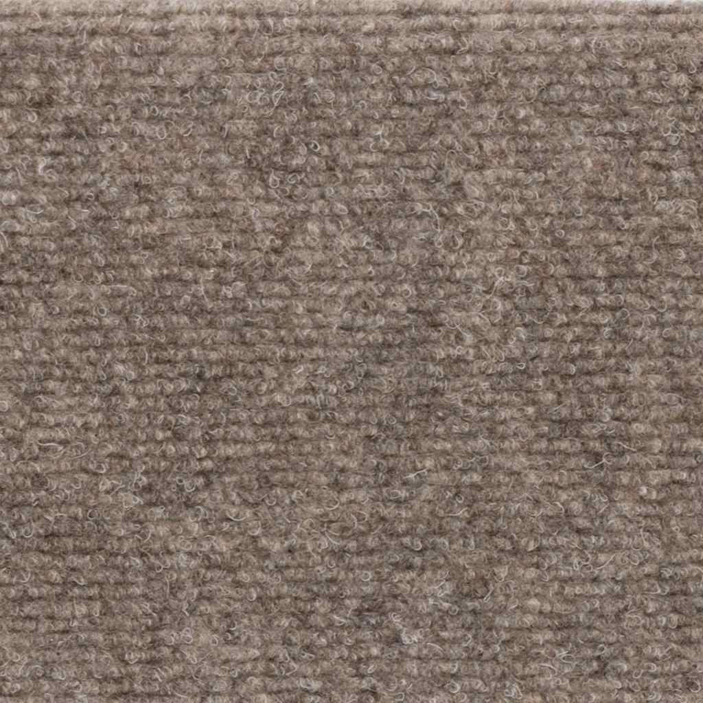 trappemåtter selvklæbende 15 stk. 56x17x3 cm beige halvrunde