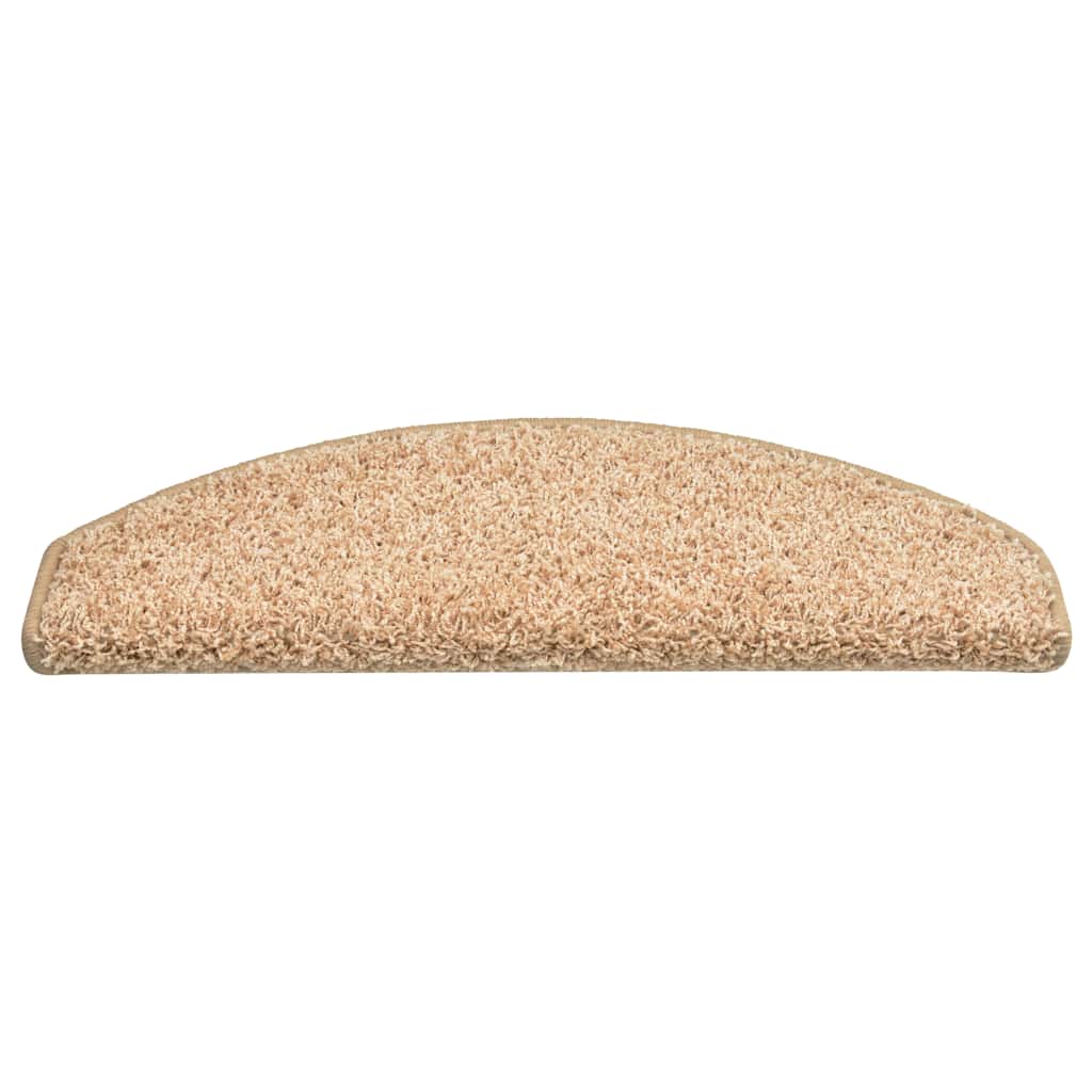 trappemåtter 15 stk. 65x21x4 cm guld halvrund store