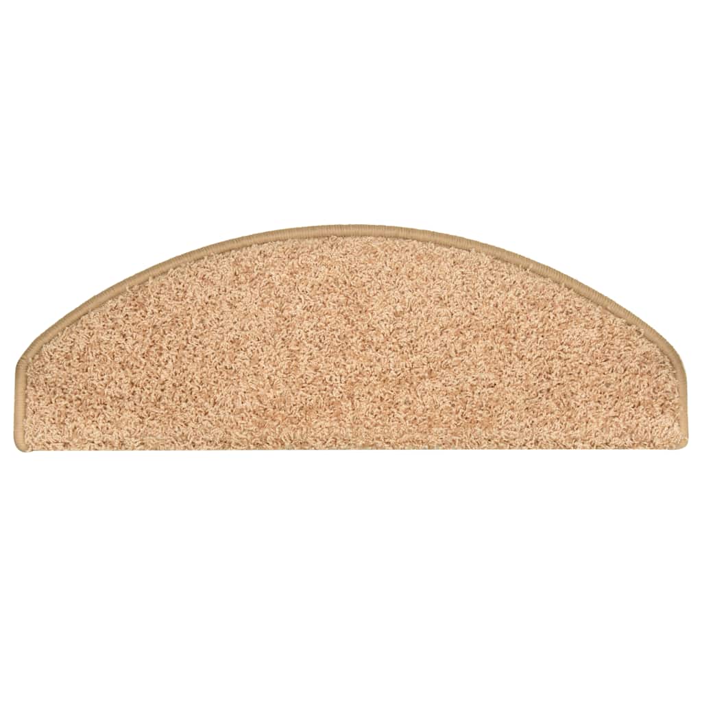 trappemåtter 15 stk. 65x21x4 cm guld halvrund store