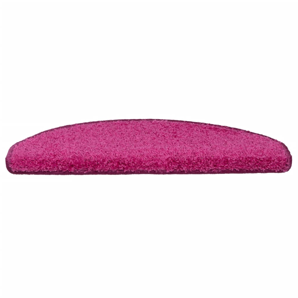 trappemåtter 15 stk. 65x21x4 cm lyserøde halvrunde store