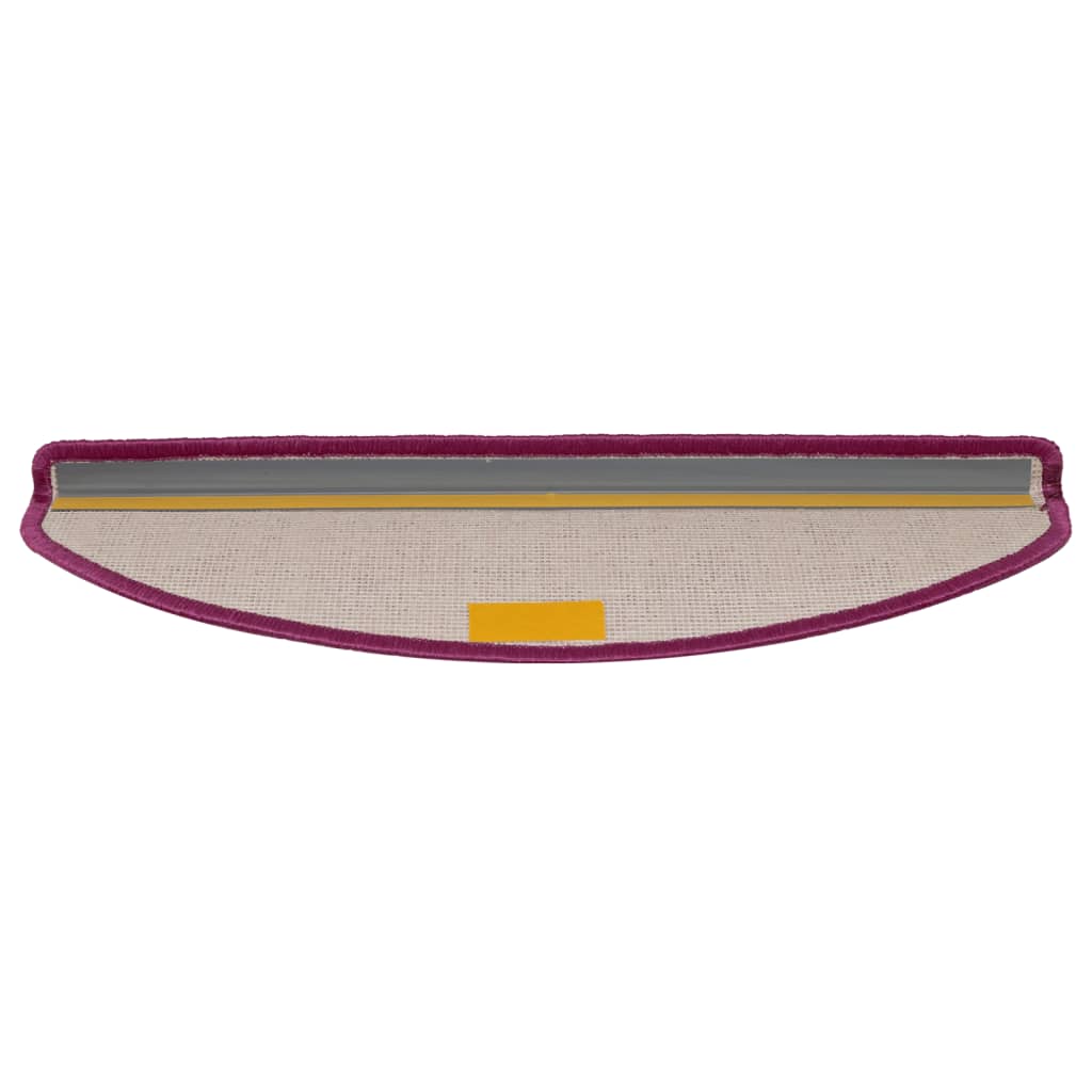 trappemåtter 15 stk. 65x21x4 cm lyserøde halvrunde store