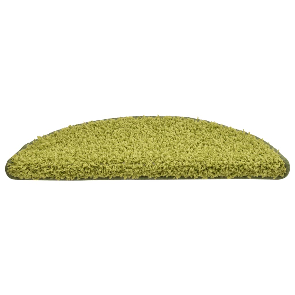 trappemåtter 15 stk. 56x17x3 cm grøn
