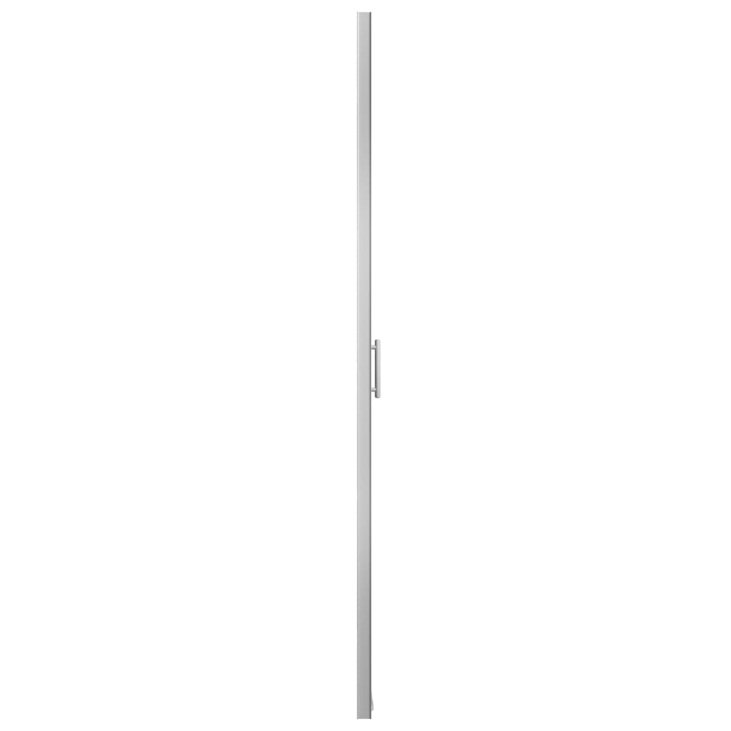brusedør 91x195 cm hærdet glas