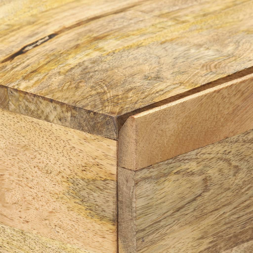 konsolbord 100x35x76 cm massivt mangotræ