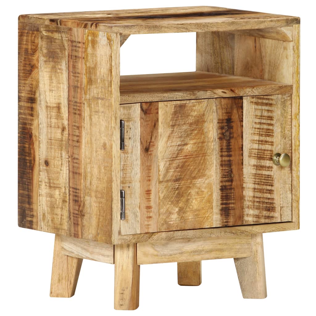 sengebord 40x30x50 cm massivt mangotræ