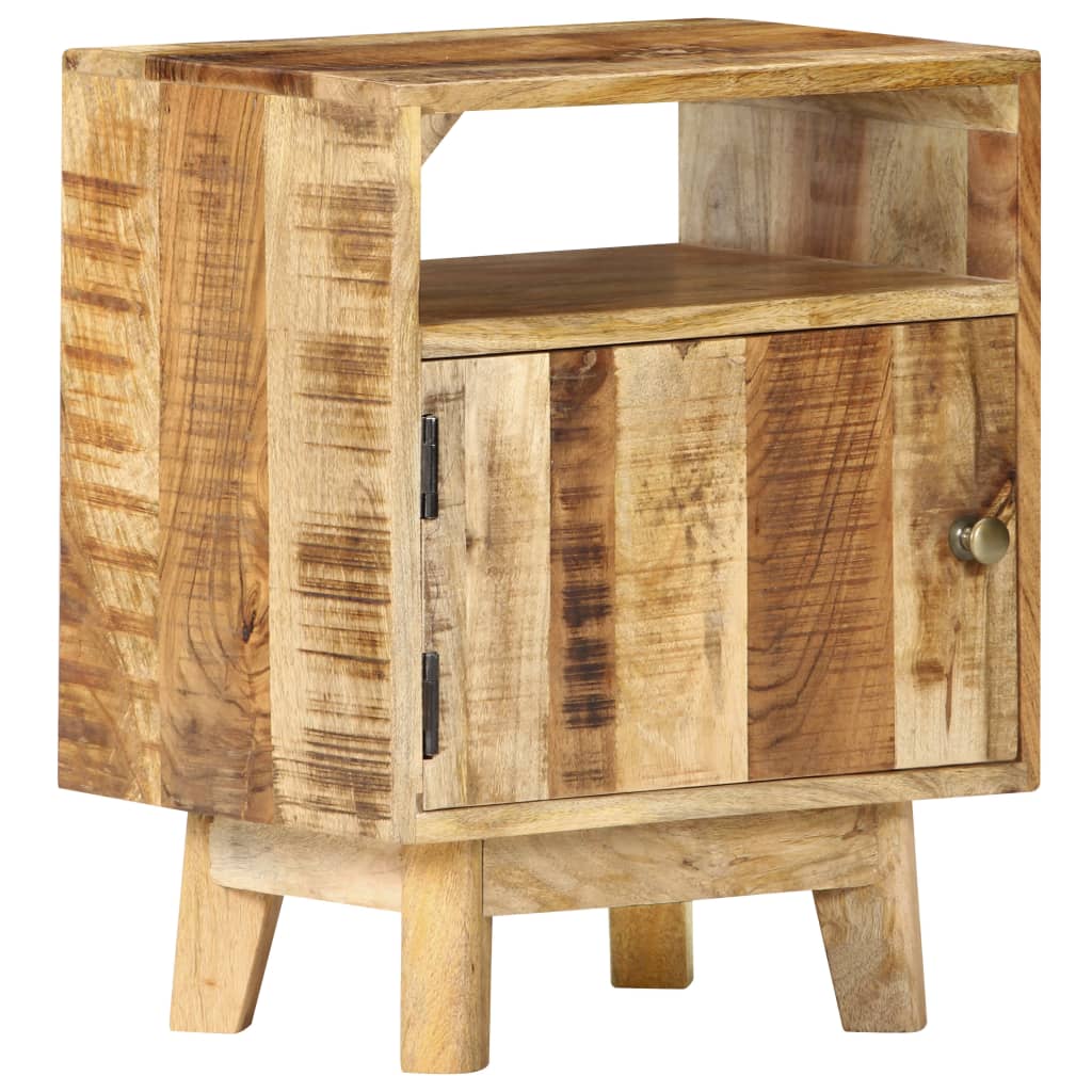 sengebord 40x30x50 cm massivt mangotræ