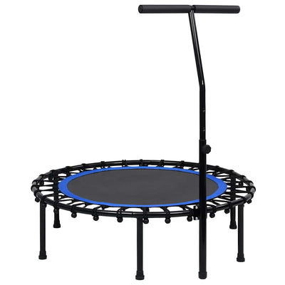 fitnesstrampolin med håndtag 102 cm