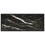 tv-bord 100x40x40 cm marmorglas sort