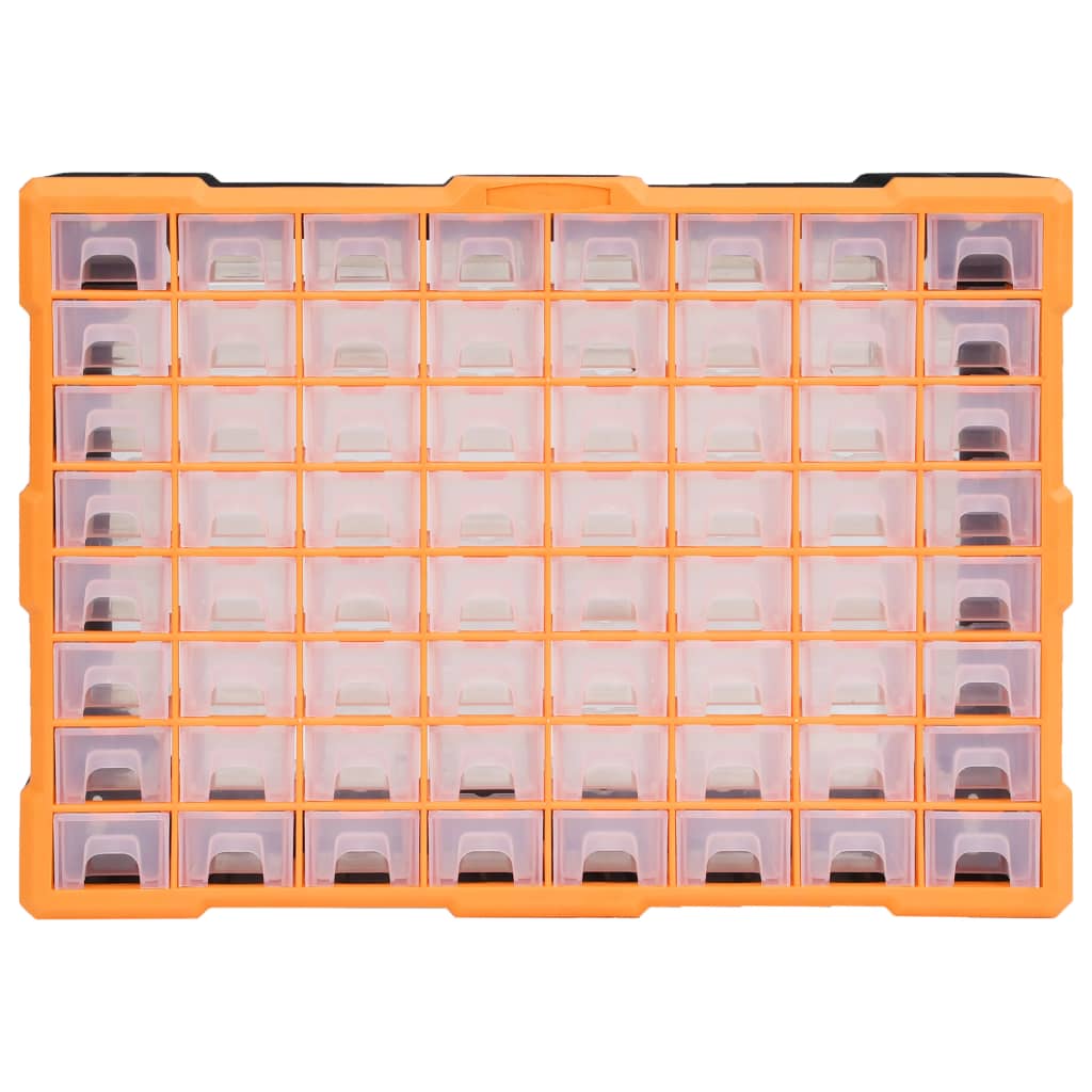 skuffereol med 64 skuffer 52x16x37,5 cm