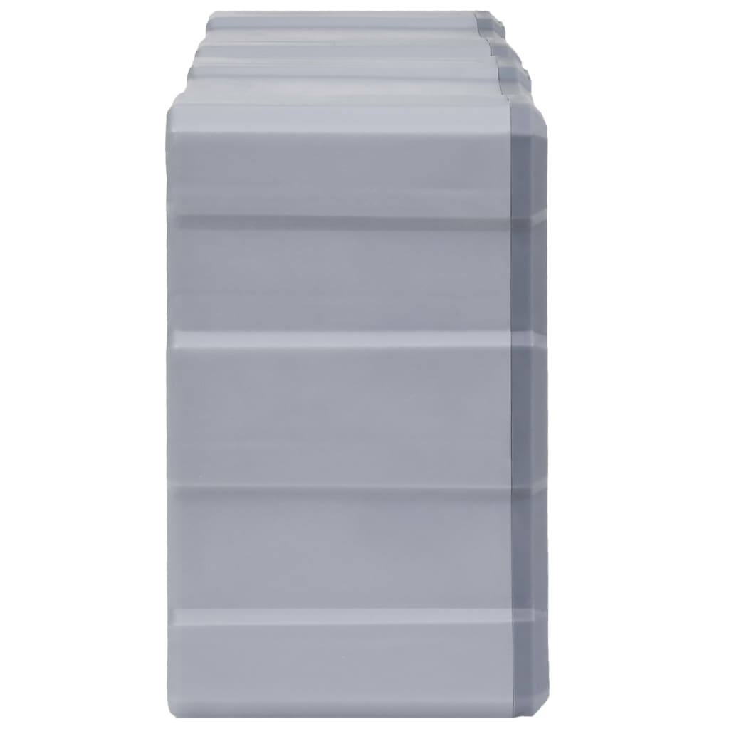 skuffereoler med 12 skuffer 2 stk. 26,5x16x26 cm