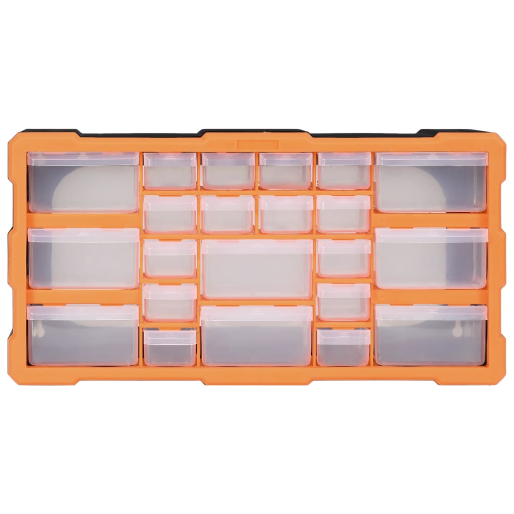 skuffereol med 22 skuffer 49x16x25,5 cm
