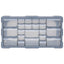 skuffereol med 22 skuffer 49x16x25,5 cm