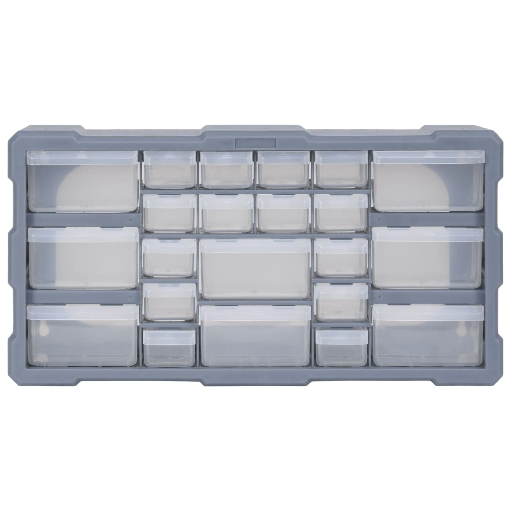 skuffereol med 22 skuffer 49x16x25,5 cm