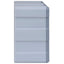skuffereol med 22 skuffer 49x16x25,5 cm