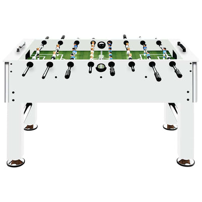bordfodboldbord 60 kg 140x74,5x87,5 cm hvid