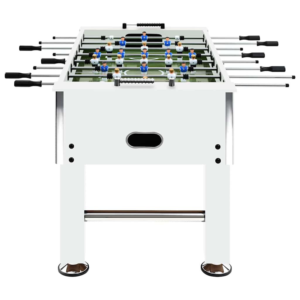 bordfodboldbord 60 kg 140x74,5x87,5 cm hvid