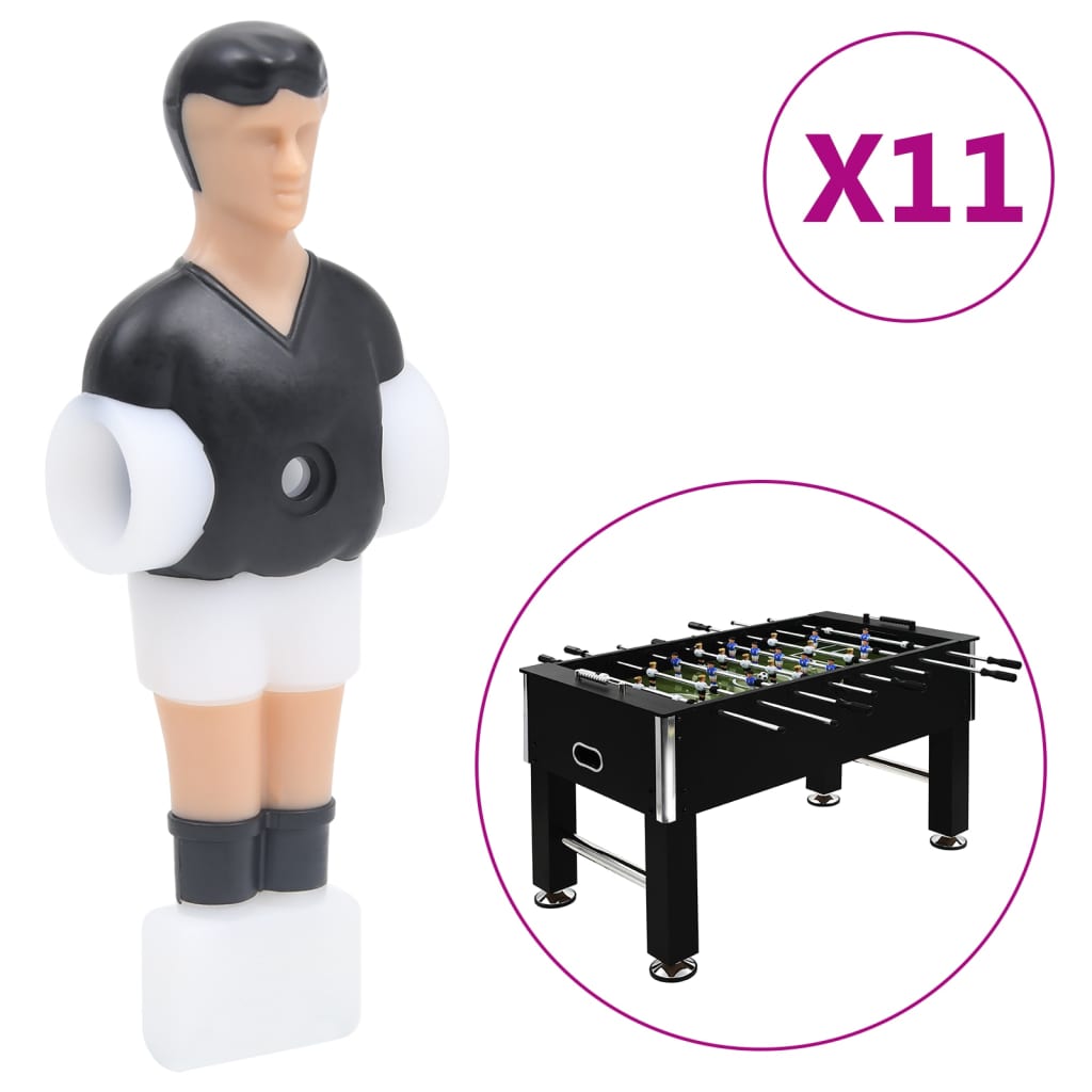 spillerfigurer til bordfodbold til 12,7 mm stang 22 stk.