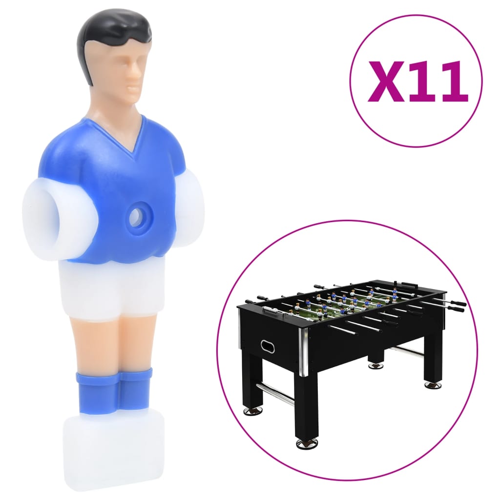 spillerfigurer til bordfodbold til 12,7 mm stang 22 stk.