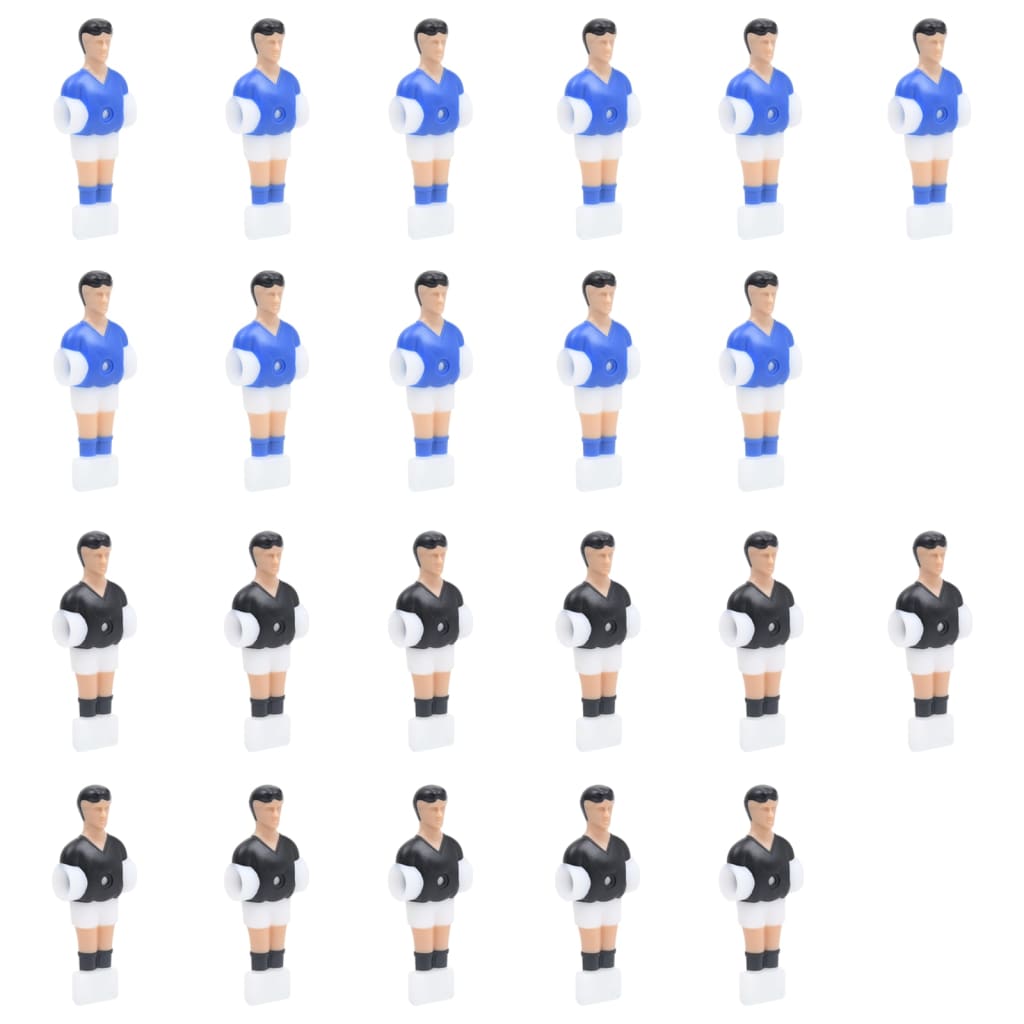 spillerfigurer til bordfodbold til 12,7 mm stang 22 stk.